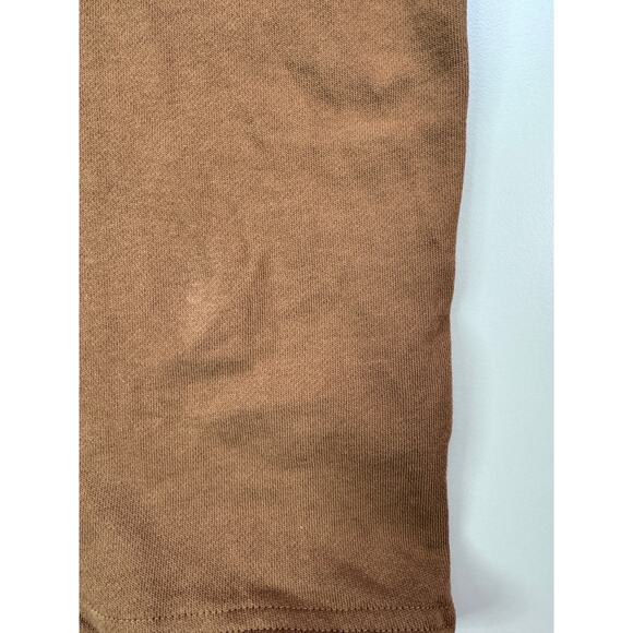 prAna Snakebite Sweatshirt XS Gender Neutral Sepia Brown Organic Cotton NWT - Picture 9 of 15
